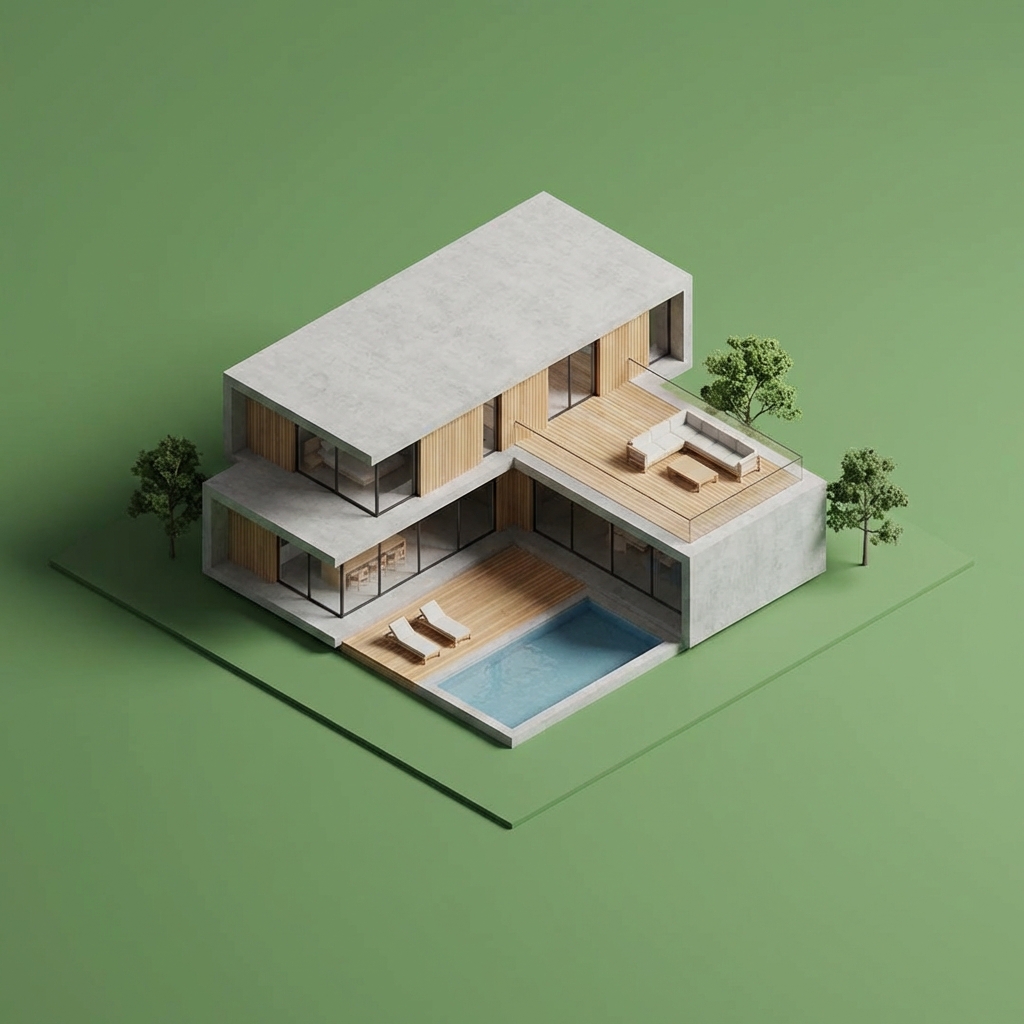 Isometric House